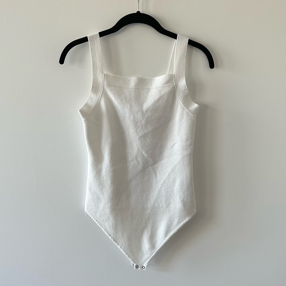 Abercrombie & Fitch Squareneck Knit Bodysuit